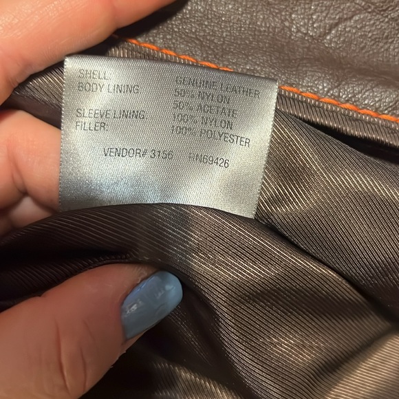 Wilson’s Leather bomber jacket size m - Picture 7 of 7